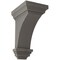 Ekena Millwork 5"W x 5 3/4"D x 10"H Medium Jefferson Wood Vintage Decor Corbel, Reclaimed Grey CORWD05X05X10JEGY - alternate 1
